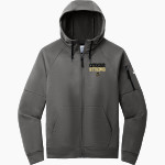 Manassas Park Cougars Nike Men's Therma-FIT Pocket Full-Zip Fleece Hoodie Front Thumbnail