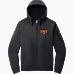 LINDSAY SCHOOL DISTRICT 9 LEOPARDS <span class="pdp-name-mascot">LINDSAY LEOPARDS</span> Nike Men's Therma-FIT Pocket Full-Zip Fleece Hoodie Front Thumbnail