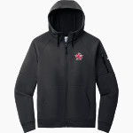 MACARTHUR HIGH SCHOOL GENERALS <span class="pdp-name-mascot">MACARTHUR GENERALS</span> Nike Men's Therma-FIT Pocket Full-Zip Fleece Hoodie Front Thumbnail