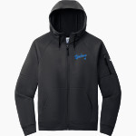 CENTENNIAL HIGH SCHOOL SPARTANS <span class="pdp-name-mascot">CENTENNIAL SPARTANS</span> Nike Men's Therma-FIT Pocket Full-Zip Fleece Hoodie Front Thumbnail