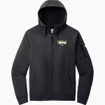 FOSTER HIGH SCHOOL FALCONS <span class="pdp-name-mascot">FOSTER FALCONS</span> Nike Men's Therma-FIT Pocket Full-Zip Fleece Hoodie Front Thumbnail