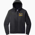 William L Callahan Broncos Nike Men's Therma-FIT Pocket Full-Zip Fleece Hoodie Front Thumbnail