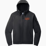 FLUSHING HIGH SCHOOL RAIDERS Nike Men's Therma-FIT Pocket Full-Zip Fleece Hoodie Front Thumbnail
