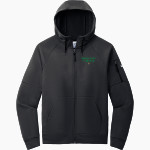 SEMINOLE COUNTY HIGH SCHOOL INDIANS <span class="pdp-name-mascot">SEMINOLE COUNTY INDIANS</span> Nike Men's Therma-FIT Pocket Full-Zip Fleece Hoodie Front Thumbnail