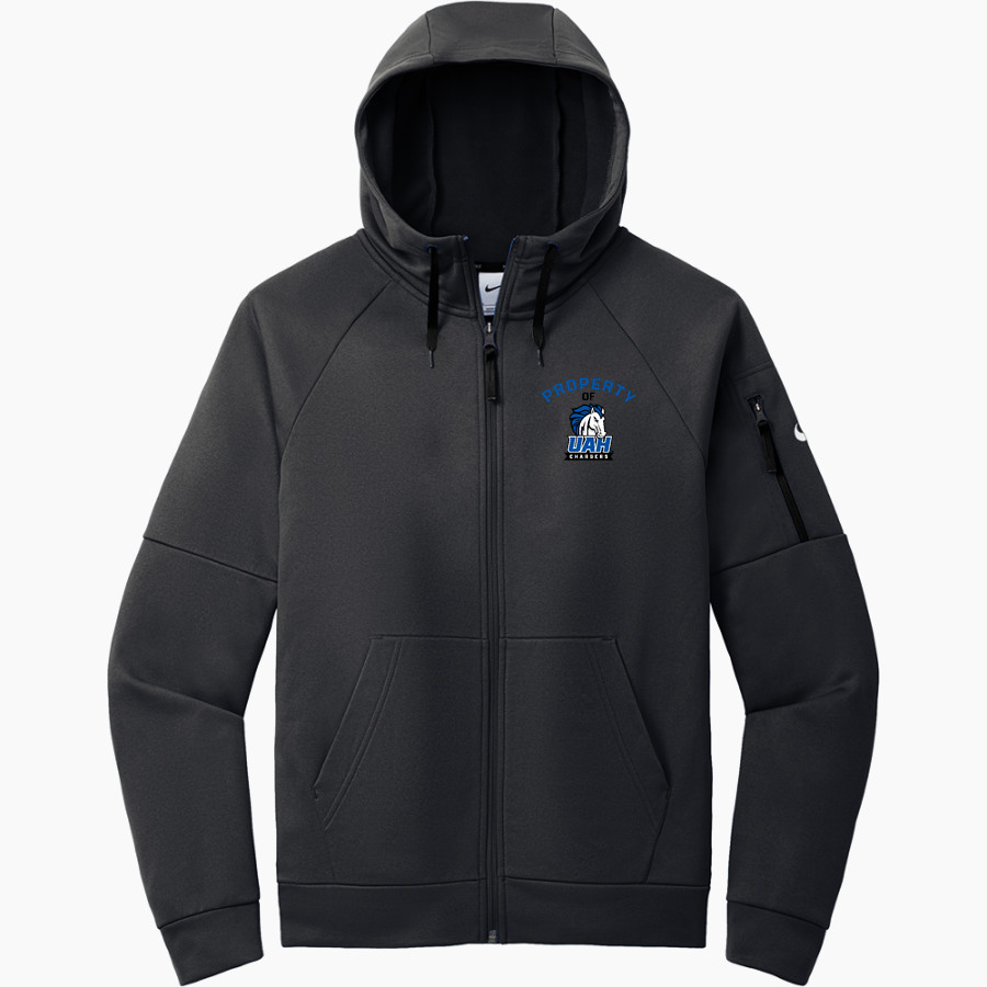 UAH Chargers <span class="pdp-name-mascot">University of Alabama Chargers</span> Nike Men's Therma-FIT Pocket Full-Zip Fleece Hoodie