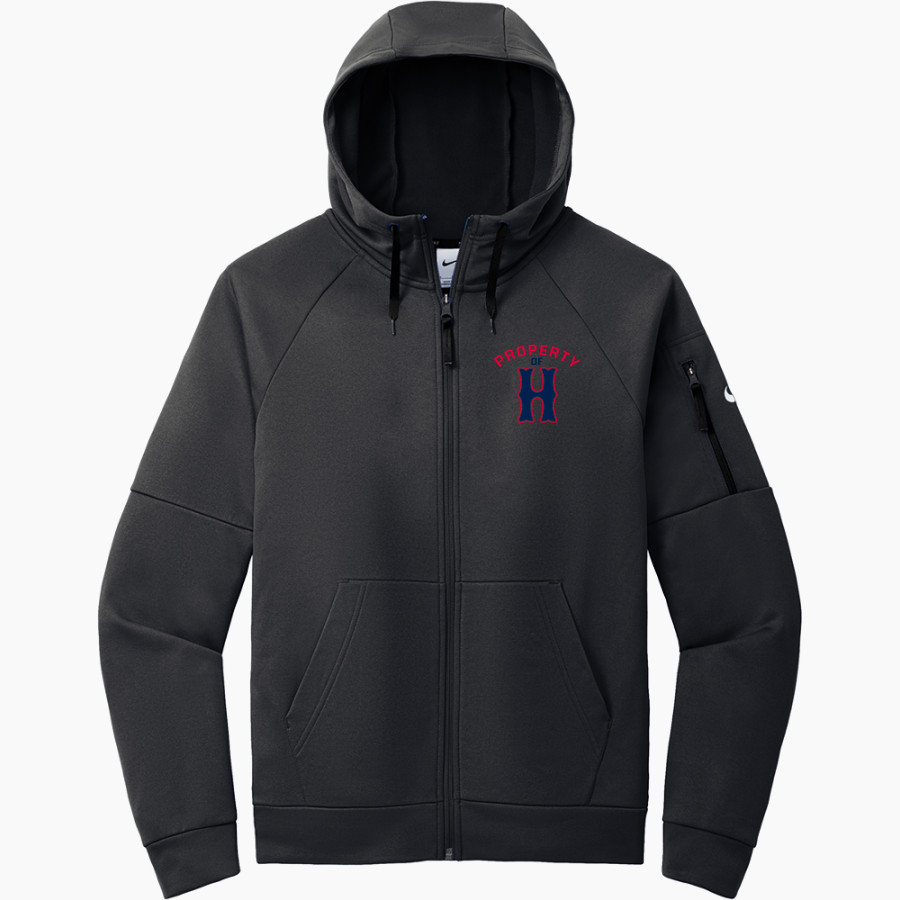 Hays Hitmen <span class="pdp-name-mascot">Hays Hitmen </span> Nike Men's Therma-FIT Pocket Full-Zip Fleece Hoodie