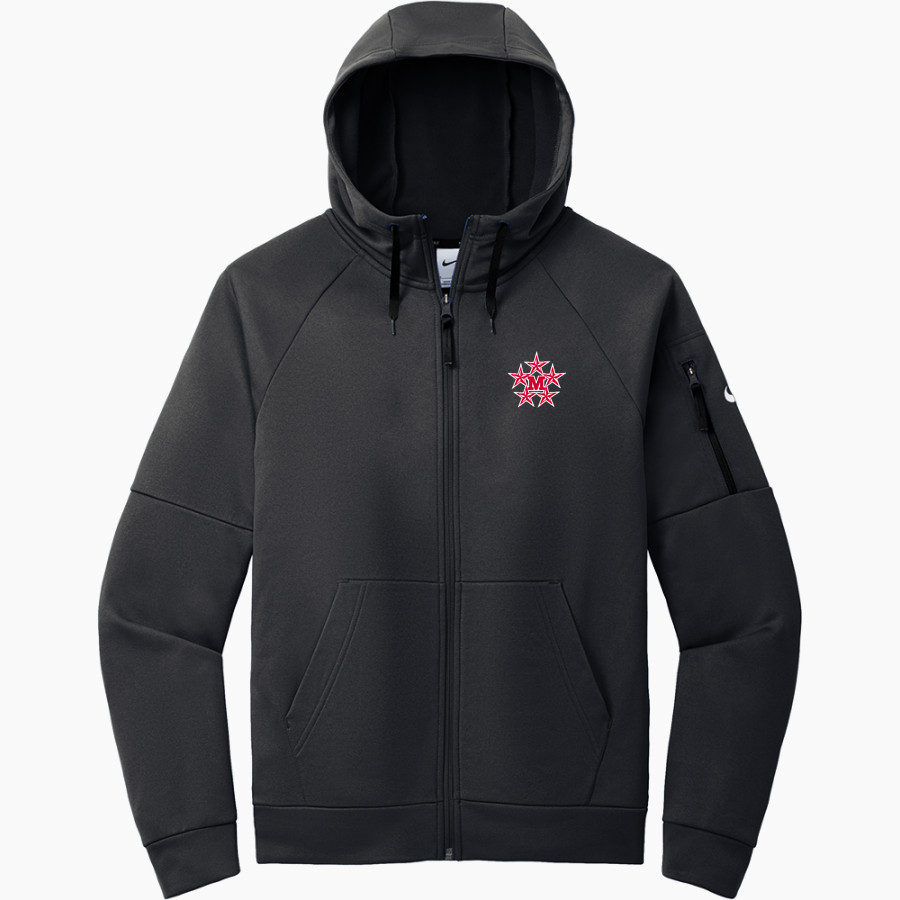 MACARTHUR HIGH SCHOOL GENERALS <span class="pdp-name-mascot">MACARTHUR GENERALS</span> Nike Men's Therma-FIT Pocket Full-Zip Fleece Hoodie