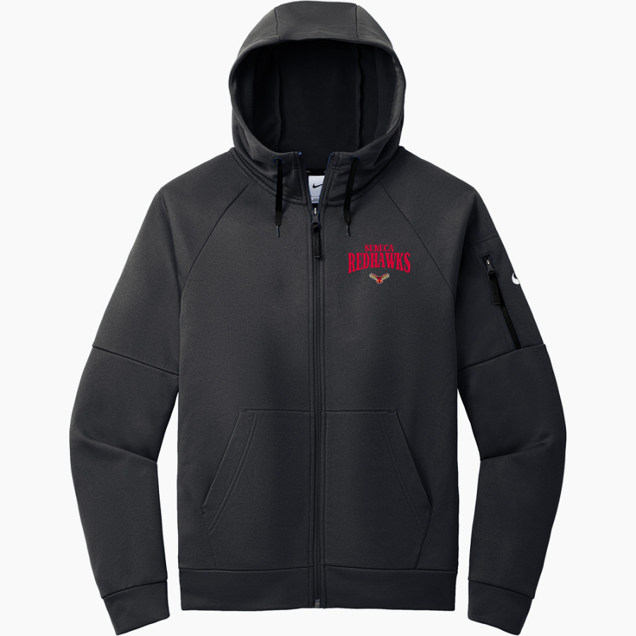 SENECA HIGH SCHOOL REDHAWKS <span class="pdp-name-mascot">SENECA REDHAWKS</span> Nike Men's Therma-FIT Pocket Full-Zip Fleece Hoodie