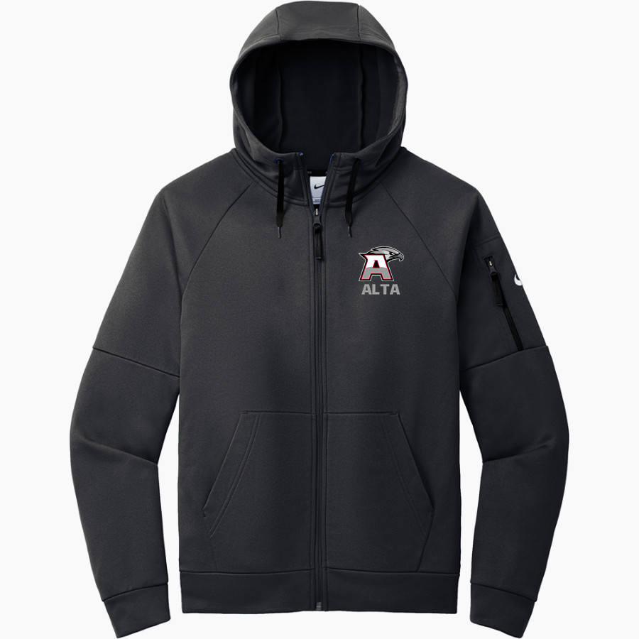 ALTA HIGH SCHOOL HAWKS <span class="pdp-name-mascot">ALTA HAWKS</span> Nike Men's Therma-FIT Pocket Full-Zip Fleece Hoodie