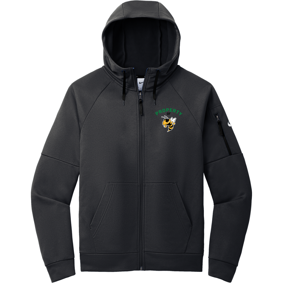 WINDSOR HIGH SCHOOL YELLOW JACKETS <span class="pdp-name-mascot">WINDSOR YELLOW JACKETS</span> Nike Men's Therma-FIT Pocket Full-Zip Fleece Hoodie