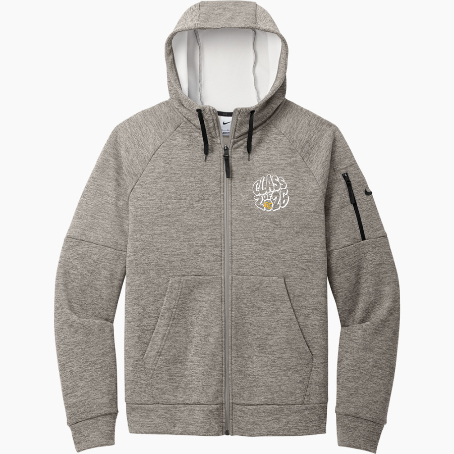 Grant County Braves The Official Online Store <span class="pdp-name-mascot">Grant County Braves</span> Nike Men's Therma-FIT Pocket Full-Zip Fleece Hoodie