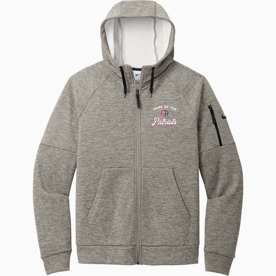 Germantown Academy Patriots <span class="pdp-name-mascot">Germantown Academy Patriots</span> Nike Men's Therma-FIT Pocket Full-Zip Fleece Hoodie