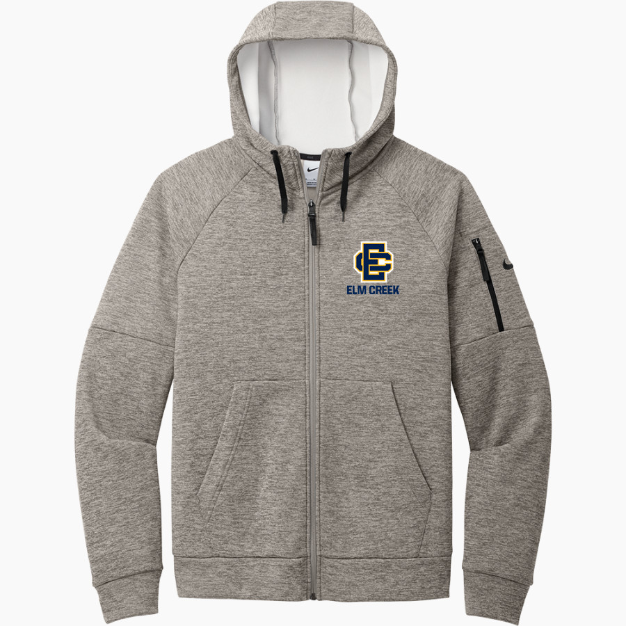 Elm Creek Buffaloes <span class="pdp-name-mascot">Elm Creek Buffaloes</span> Nike Men's Therma-FIT Pocket Full-Zip Fleece Hoodie