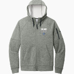 Texas School for the Deaf Nike Men's Therma-FIT Pocket Full-Zip Fleece Hoodie Front Thumbnail