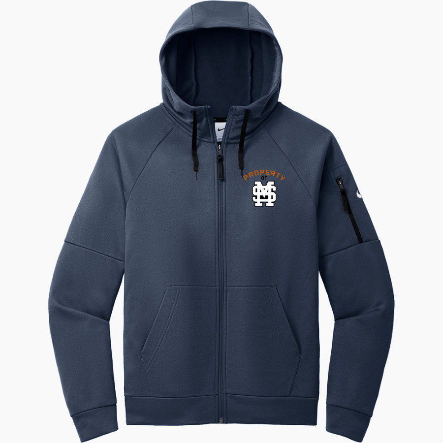 Michiana Scrappers Nike Men's Therma-FIT Pocket Full-Zip Fleece Hoodie