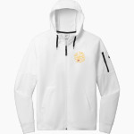 THE DALLES HIGH SCHOOL RIVERHAWKS Nike Men's Therma-FIT Pocket Full-Zip Fleece Hoodie Front Thumbnail