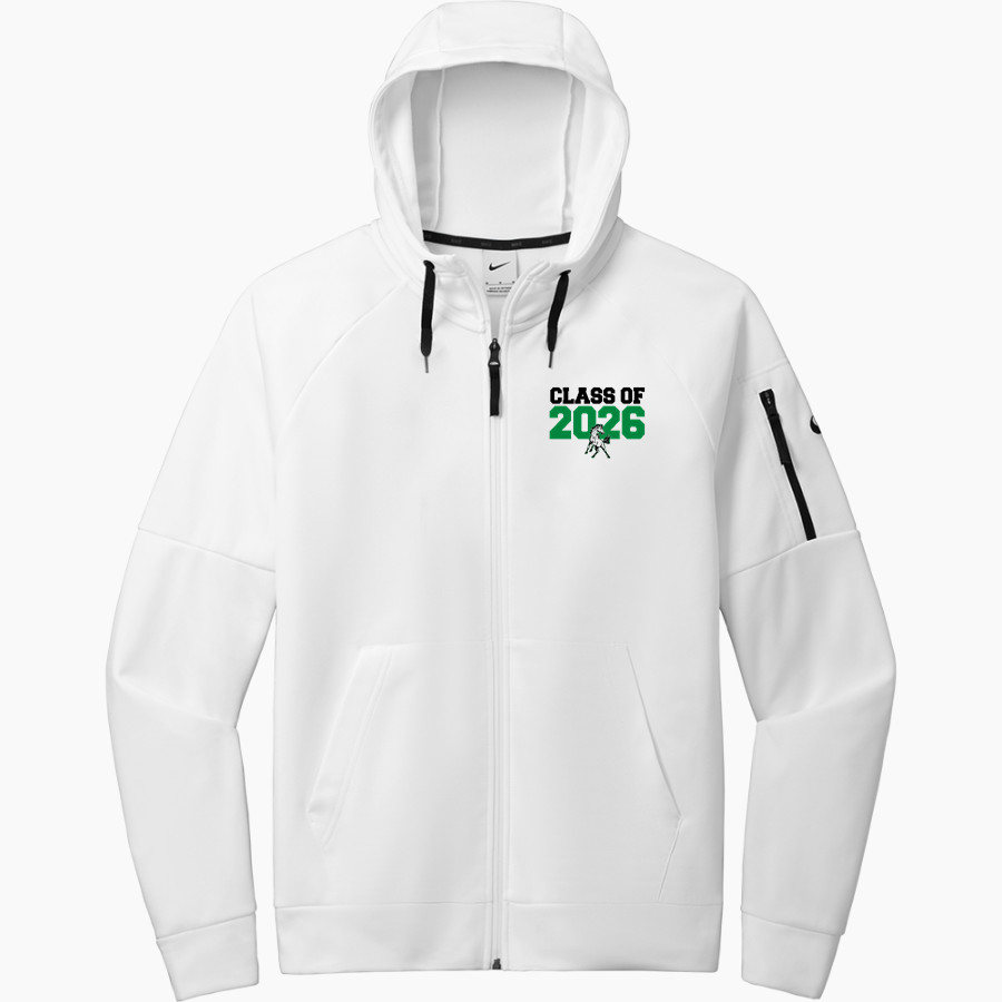 Hackberry Mustangs <span class="pdp-name-mascot">Hackberry Mustangs</span> Nike Men's Therma-FIT Pocket Full-Zip Fleece Hoodie