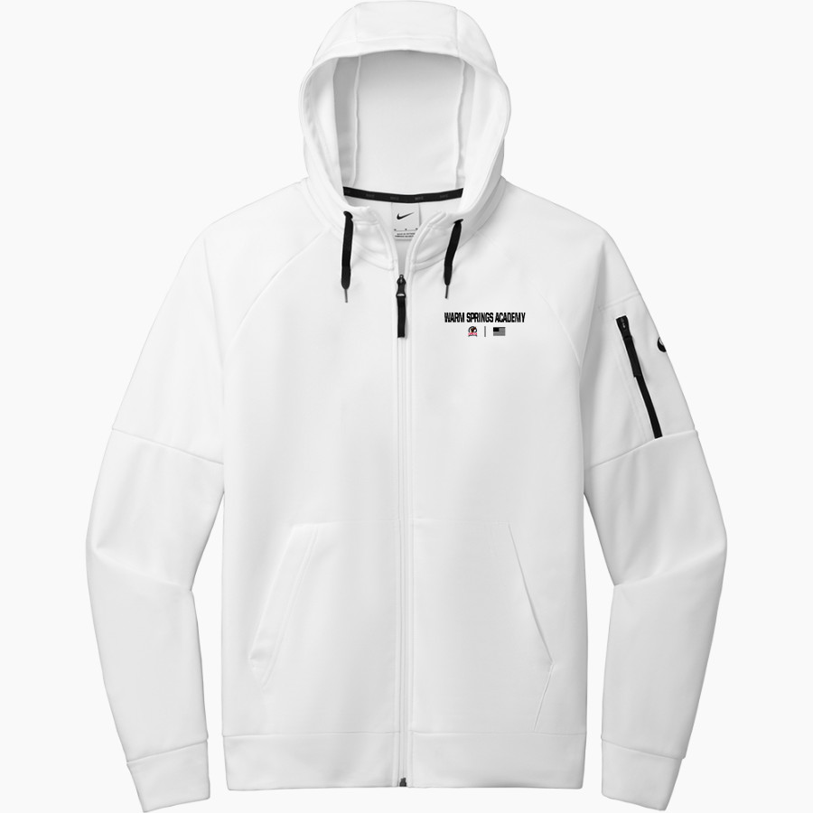 Warm Springs Academy Eagles <span class="pdp-name-mascot">Warm Springs Academy Eagles</span> Nike Men's Therma-FIT Pocket Full-Zip Fleece Hoodie