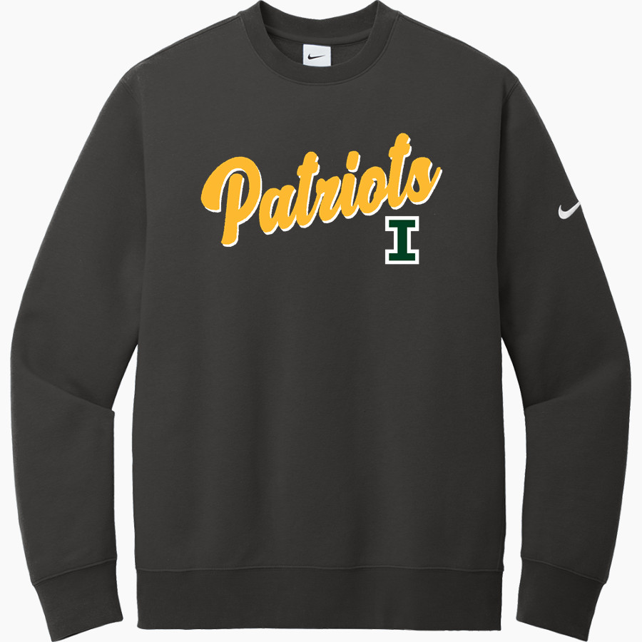 Independence Patriots Nike Men's Club Fleece Sleeve Swoosh Crewneck Sweatshirt