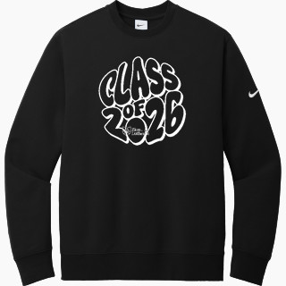 Nike Men's Club Fleece Sleeve Swoosh Crewneck Sweatshirt