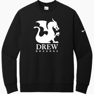 Nike Men's Club Fleece Sleeve Swoosh Crewneck Sweatshirt