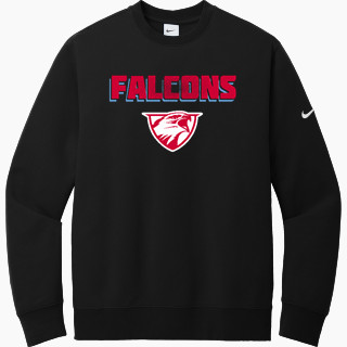 Nike Men's Club Fleece Sleeve Swoosh Crewneck Sweatshirt