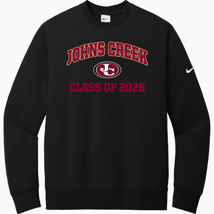 JOHNS CREEK HIGH SCHOOL GLADIATORS <span class="pdp-name-mascot">JOHNS CREEK GLADIATORS</span> Nike Men's Club Fleece Sleeve Swoosh Crewneck Sweatshirt