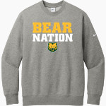 Greenbelt Bears <span class="pdp-name-mascot">Greenbelt Bears</span> Nike Men's Club Fleece Sleeve Swoosh Crewneck Sweatshirt Front Thumbnail
