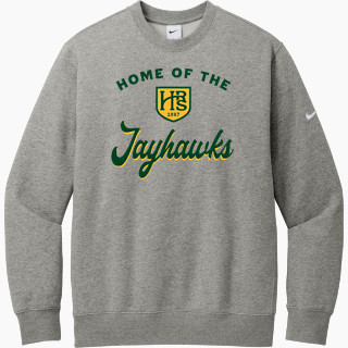 Nike Men's Club Fleece Sleeve Swoosh Crewneck Sweatshirt