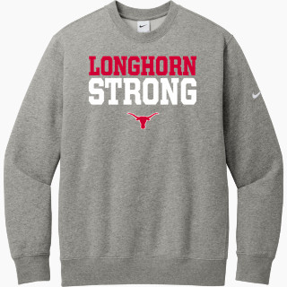 Nike Men's Club Fleece Sleeve Swoosh Crewneck Sweatshirt