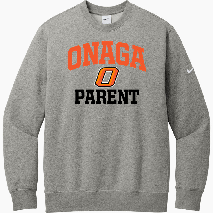ONAGA HIGH SCHOOL BUFFALOES <span class="pdp-name-mascot">ONAGA BUFFALOES</span> Nike Men's Club Fleece Sleeve Swoosh Crewneck Sweatshirt