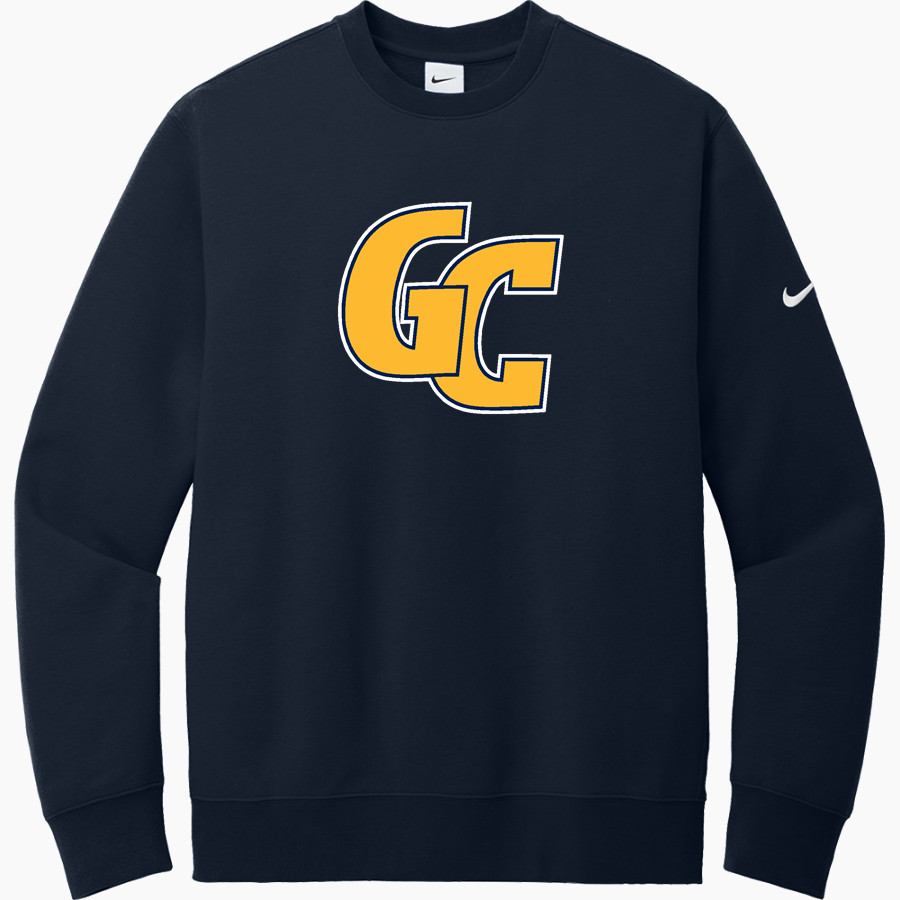Grant County Braves The Official Online Store <span class="pdp-name-mascot">Grant County Braves</span> Nike Men's Club Fleece Sleeve Swoosh Crewneck Sweatshirt