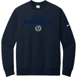 Arrowhead Christian Eagles <span class="pdp-name-mascot">Arrowhead Christian Academy Eagles</span> Nike Men's Club Fleece Sleeve Swoosh Crewneck Sweatshirt Front Thumbnail