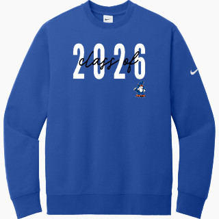 Nike Men's Club Fleece Sleeve Swoosh Crewneck Sweatshirt