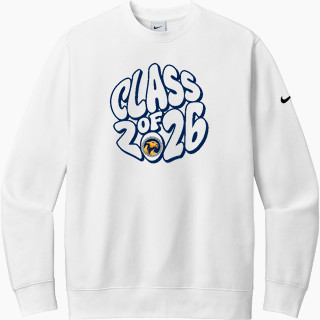 Nike Men's Club Fleece Sleeve Swoosh Crewneck Sweatshirt