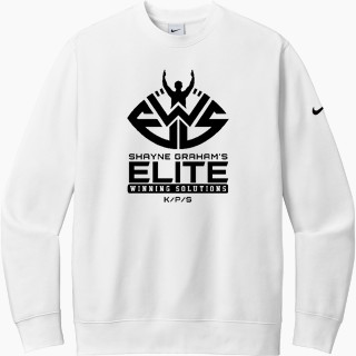 Nike Men's Club Fleece Sleeve Swoosh Crewneck Sweatshirt