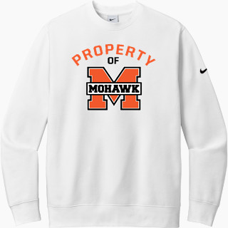 Nike Men's Club Fleece Sleeve Swoosh Crewneck Sweatshirt