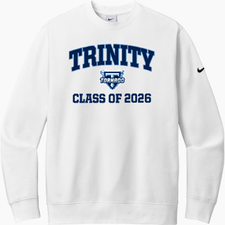 Nike Men's Club Fleece Sleeve Swoosh Crewneck Sweatshirt