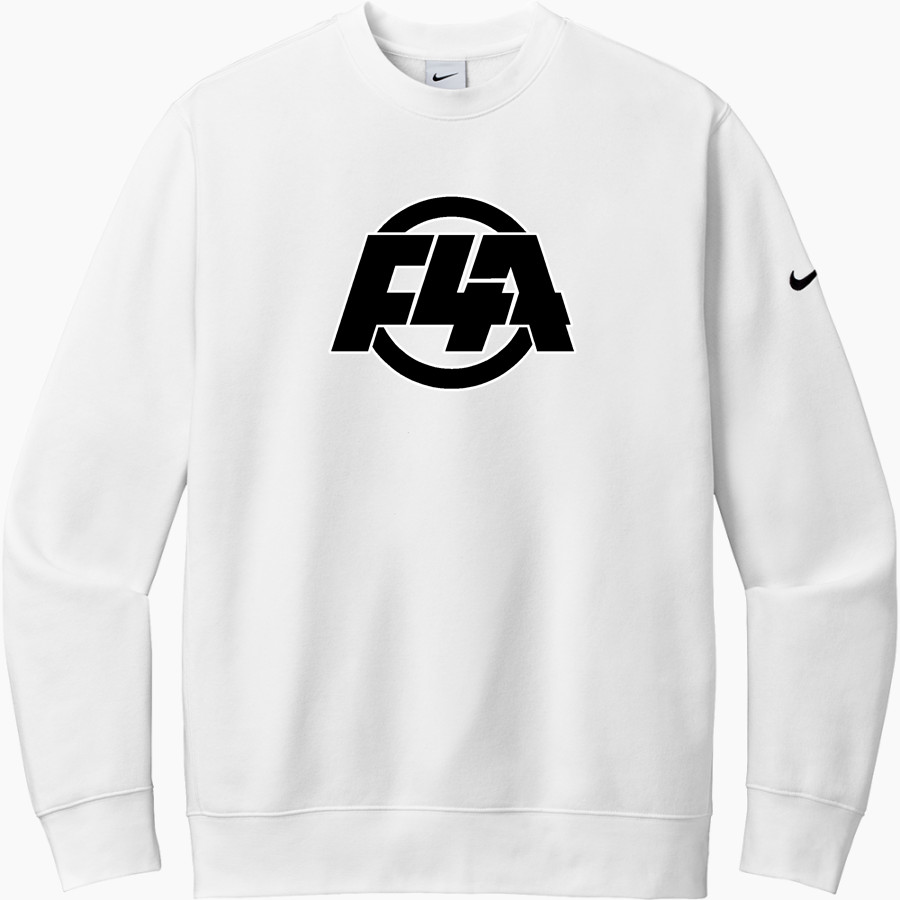 Fitness 4 All Fitness 4 All Nike Men's Club Fleece Sleeve Swoosh Crewneck Sweatshirt