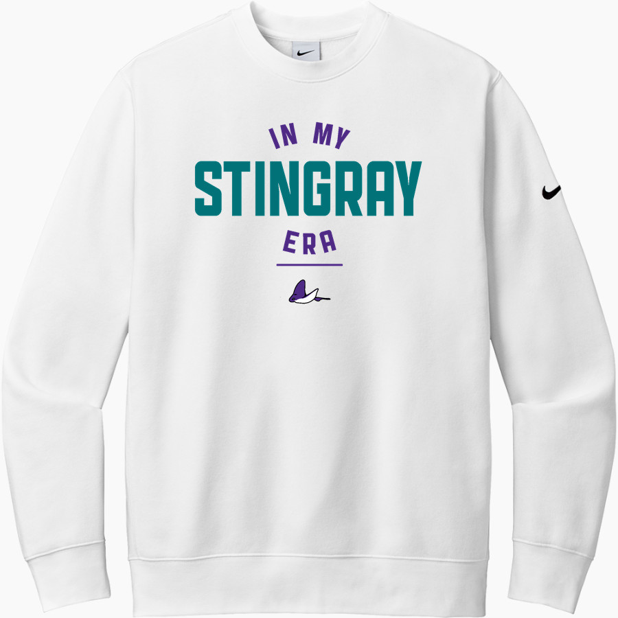 Emerald Coast Stingrays <span class="pdp-name-mascot">Emerald Coast Stingrays</span> Nike Men's Club Fleece Sleeve Swoosh Crewneck Sweatshirt