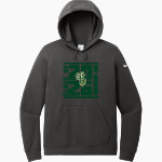 SAINT BONAVENTURE HIGH SCHOOL SERAPHS <span class="pdp-name-mascot">SAINT BONAVENTURE SERAPHS</span> Nike Women's Club Fleece Sleeve Swoosh Pullover Hoodie Front Thumbnail