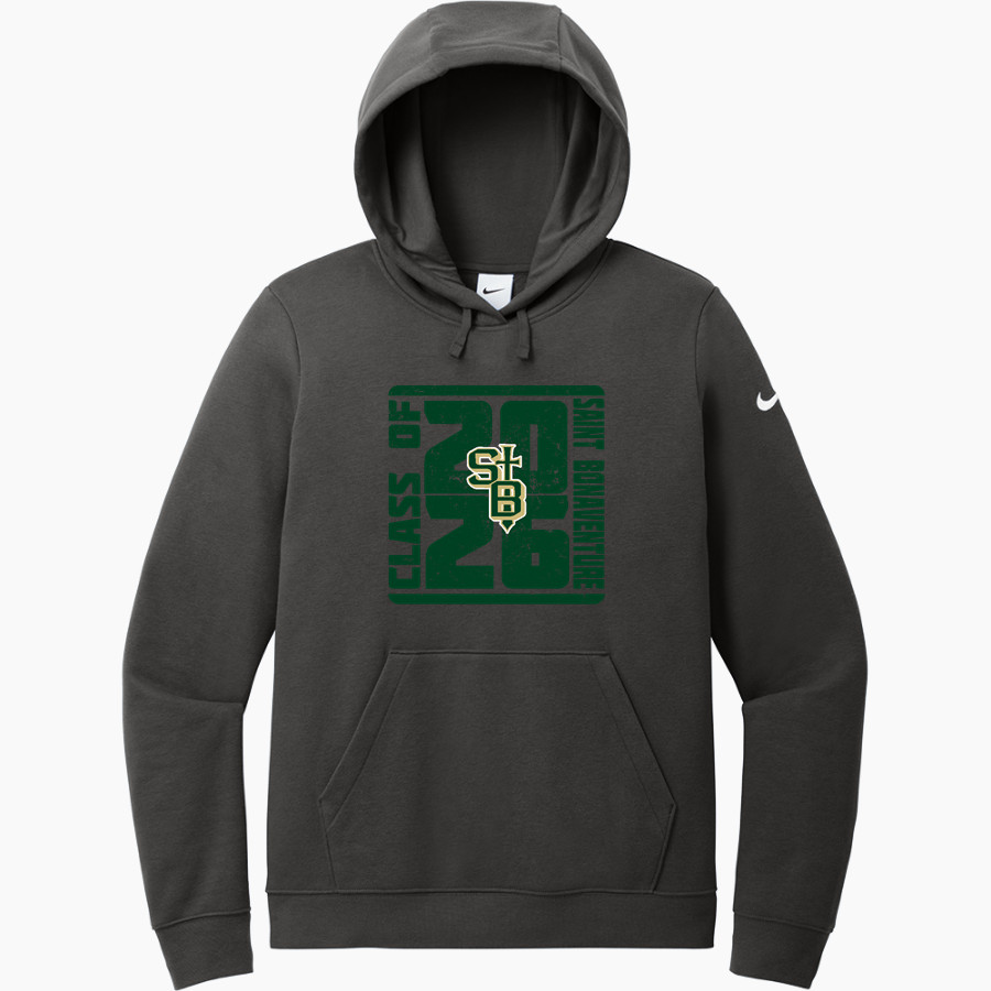 SAINT BONAVENTURE HIGH SCHOOL SERAPHS <span class="pdp-name-mascot">SAINT BONAVENTURE SERAPHS</span> Nike Women's Club Fleece Sleeve Swoosh Pullover Hoodie