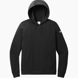 Nike Women's Club Fleece Sleeve Swoosh Pullover Hoodie