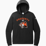 GRANITE FALLS HIGH SCHOOL TIGERS <span class="pdp-name-mascot">GRANITE FALLS TIGERS</span> Nike Women's Club Fleece Sleeve Swoosh Pullover Hoodie Front Thumbnail
