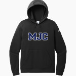 Modesto Junior College Pirates Nike Women's Club Fleece Sleeve Swoosh Pullover Hoodie Front Thumbnail