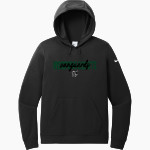 Wisconsin Heights High School Vanguards <span class="pdp-name-mascot">Wisconsin Heights High School</span> Nike Women's Club Fleece Sleeve Swoosh Pullover Hoodie Front Thumbnail