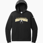 Chattanooga Prep Sentinels Nike Women's Club Fleece Sleeve Swoosh Pullover Hoodie Front Thumbnail