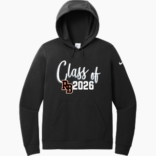 Nike Women's Club Fleece Sleeve Swoosh Pullover Hoodie