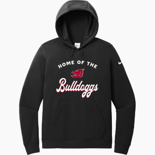 Nike Women's Club Fleece Sleeve Swoosh Pullover Hoodie