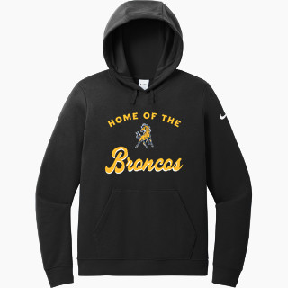 Nike Women's Club Fleece Sleeve Swoosh Pullover Hoodie